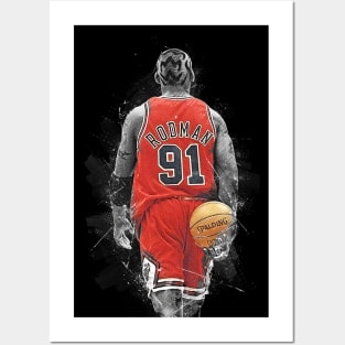 Dennis Rodman Posters and Art